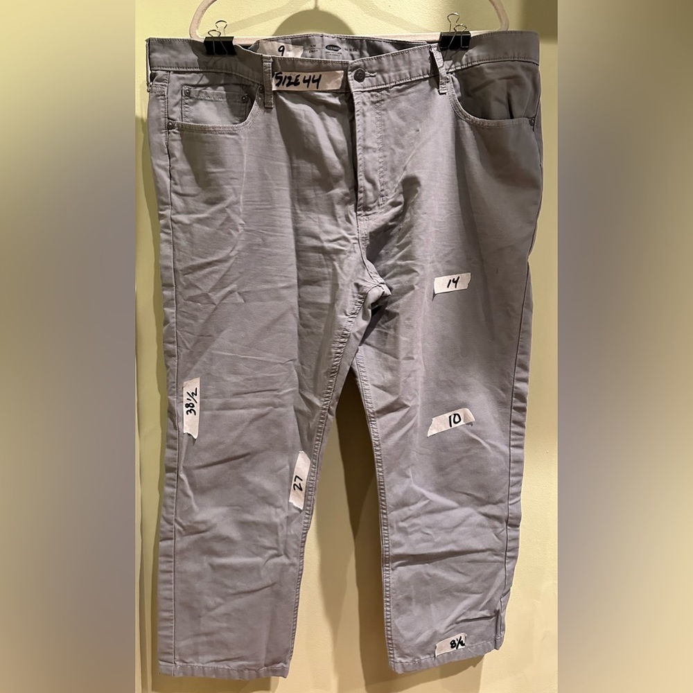 Old Navy Grey pants size 44 professionally altered